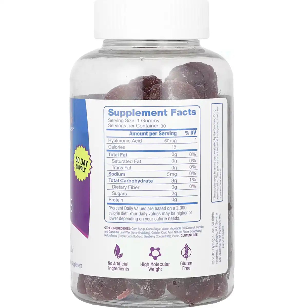 Hyaluronic Acid for Joints, Skin & Eyes - Berry