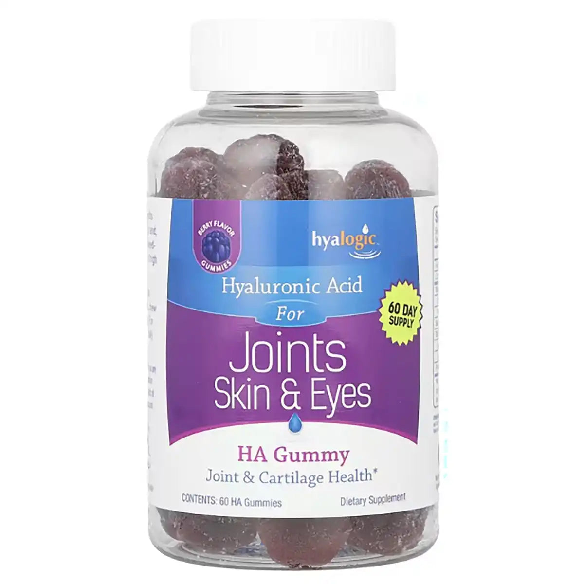 Hyaluronic Acid for Joints, Skin & Eyes - Berry