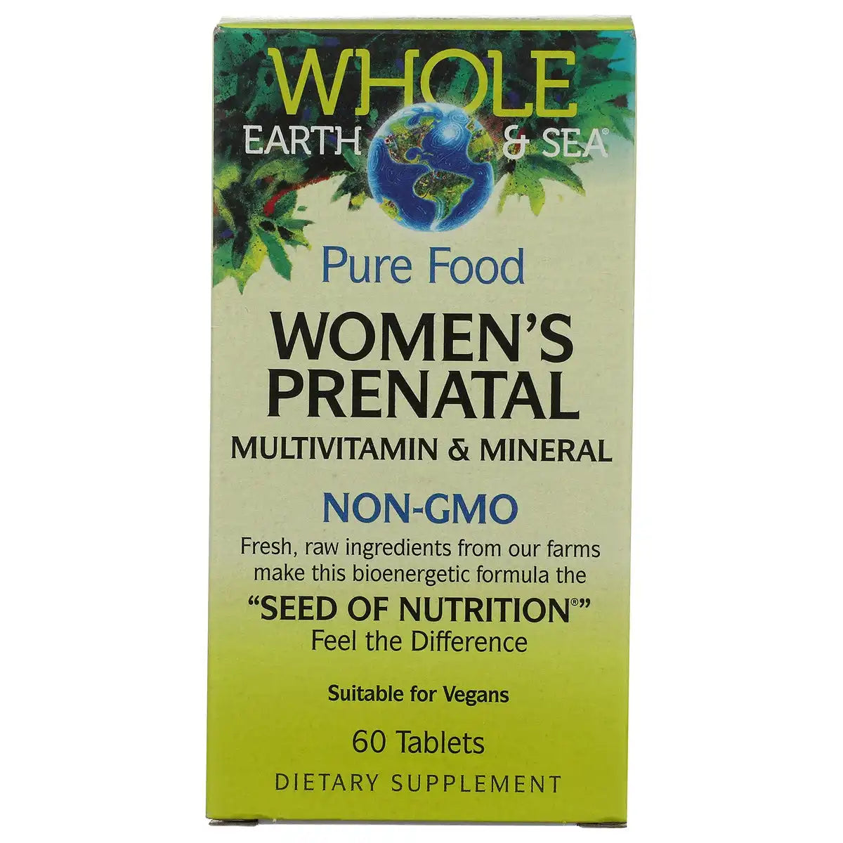 Whole Earth & Sea Women's Prenatal Multivitamin &Mineral