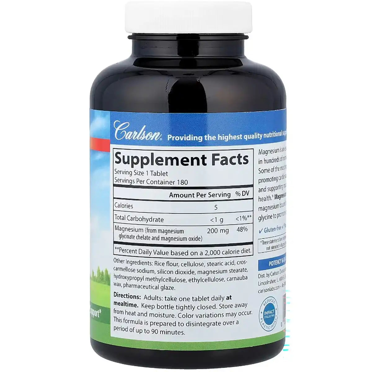 Magnesium Oxide Buffered Magnesium Glycinate