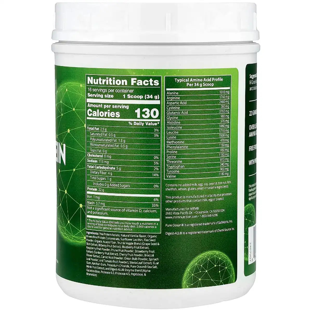 Veggie Protein with Superfoods - Vanilla