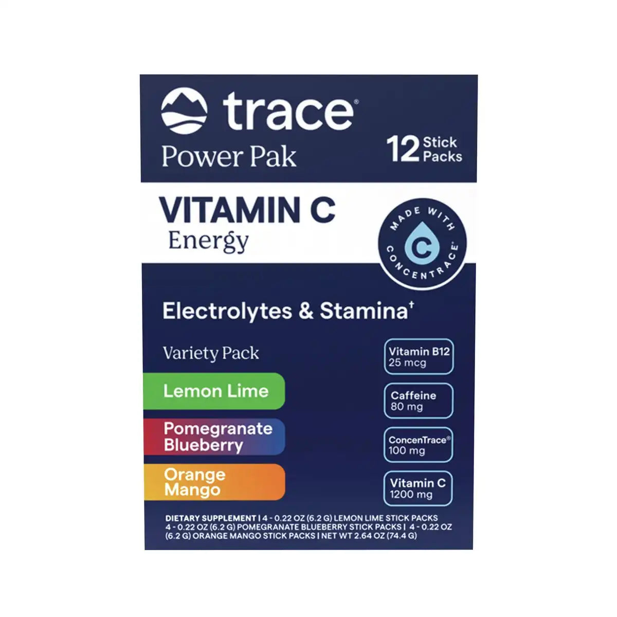 Power Pak Vitamin C Energy Stick Packs - Variety Pack