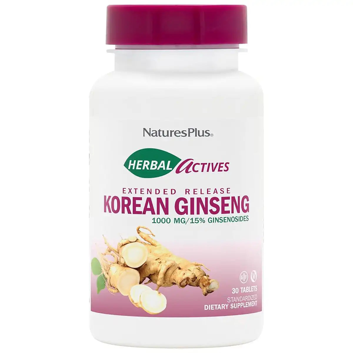 Herbal Actives Korean Ginseng - Extended Release