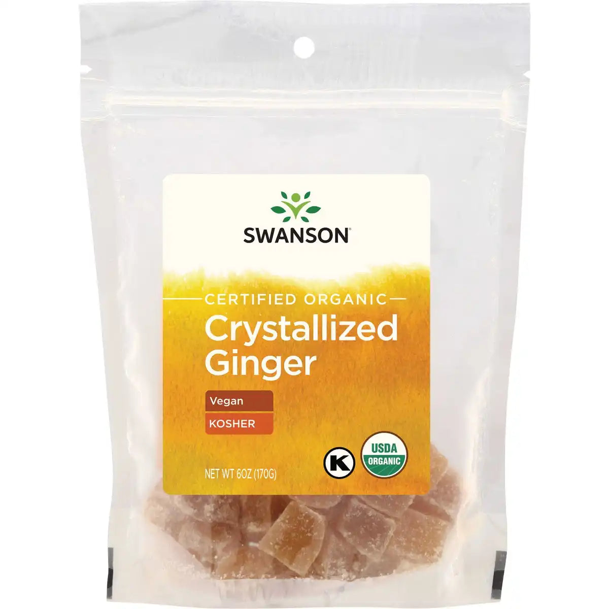 Certified Organic Crystallized Ginger