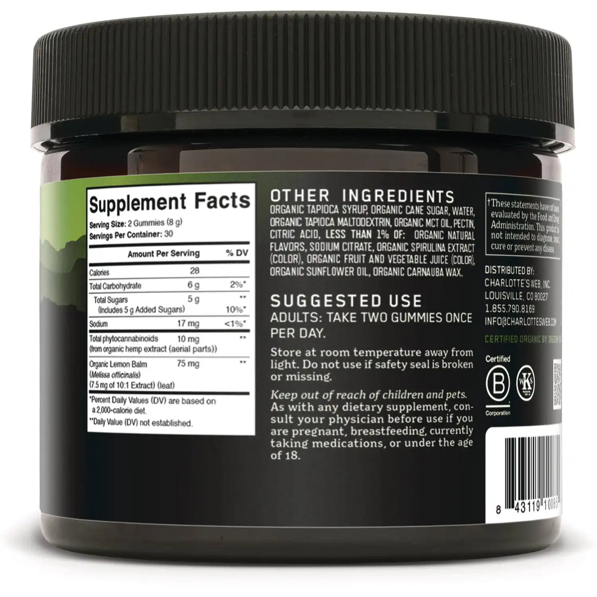 CBD Calm - Lemon Lime