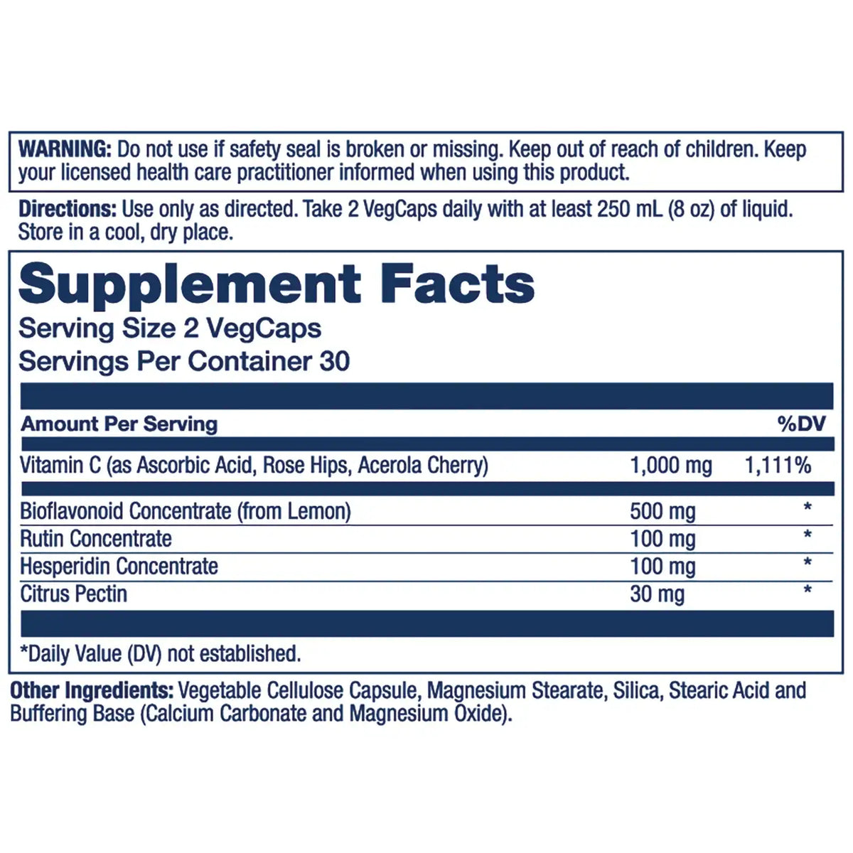 Timed Release Super Bio Vitamin C