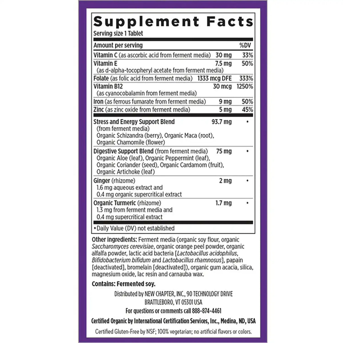 Fermented Iron Complex