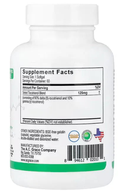 Unique E High Delta Select Tocotrienol Concentrate