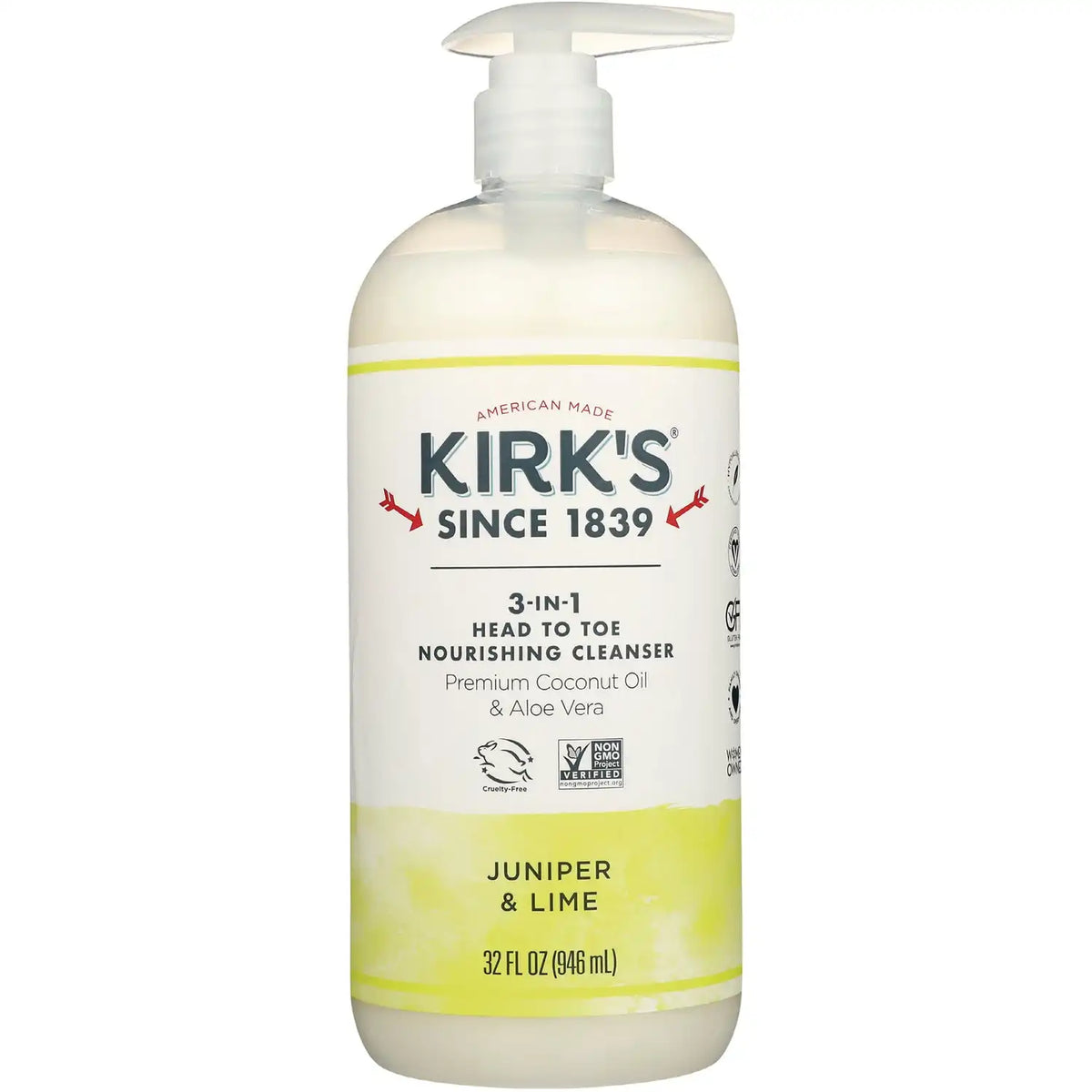 3-in-1 Head to Toe Nourishing Cleanser - Juniper & Lime