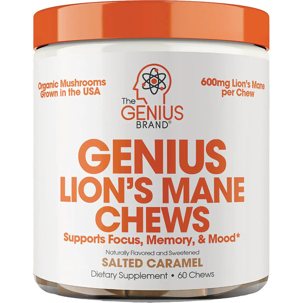 Genius Lion's Mane Chews - Salted Caramel