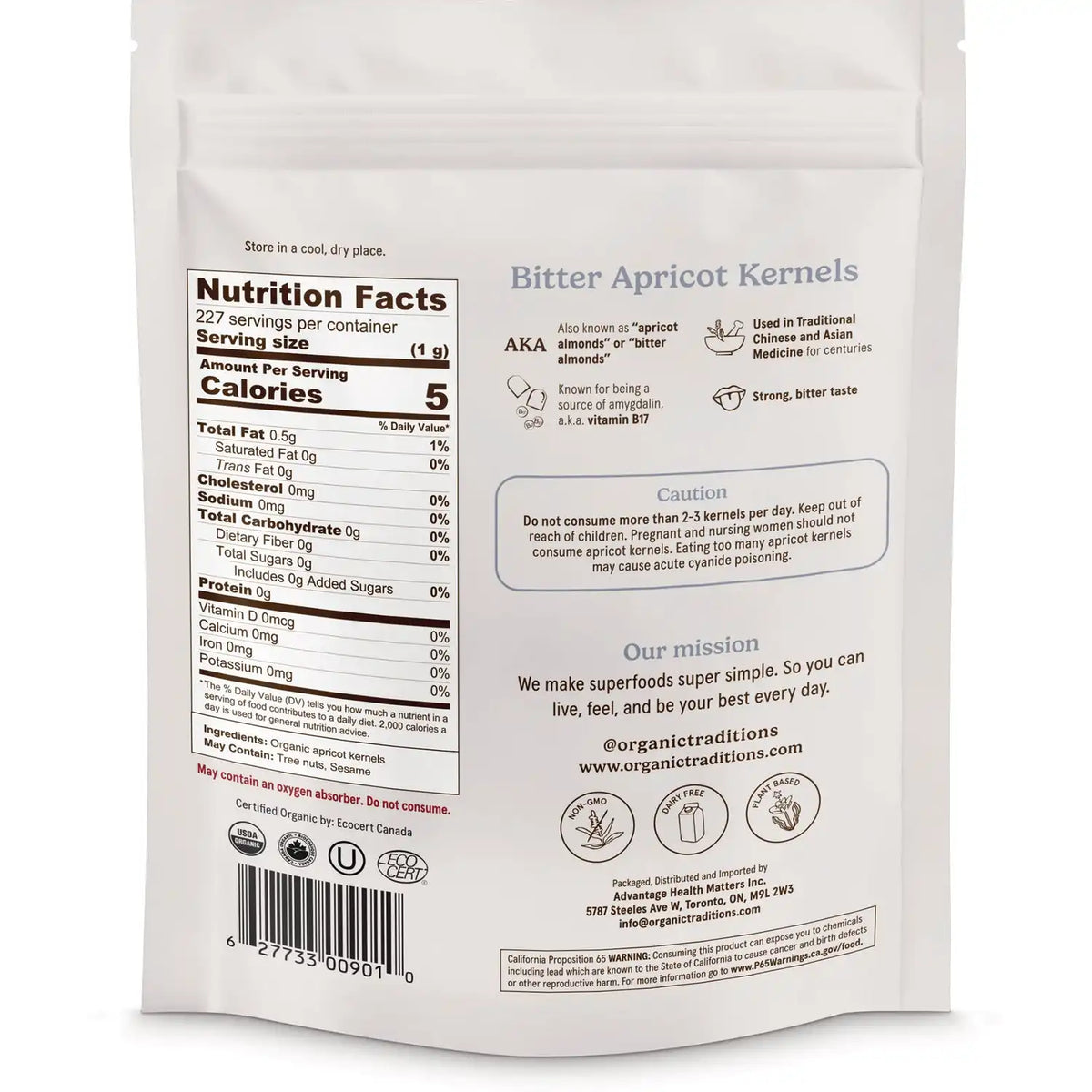 Bitter Apricot Kernels