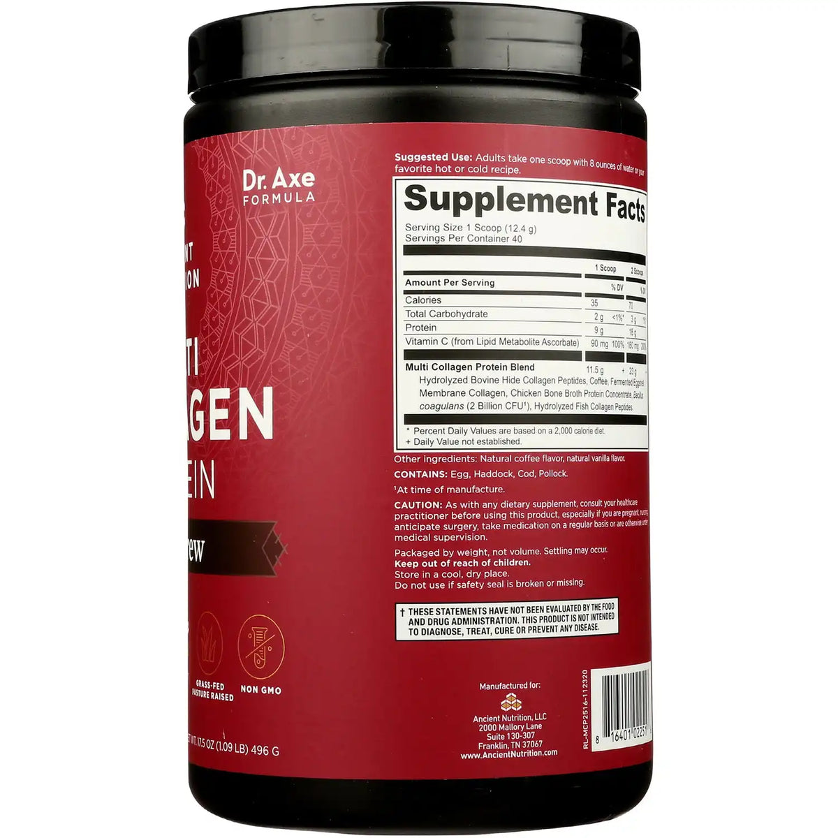 Multi Collagen Protein - Cold Brew