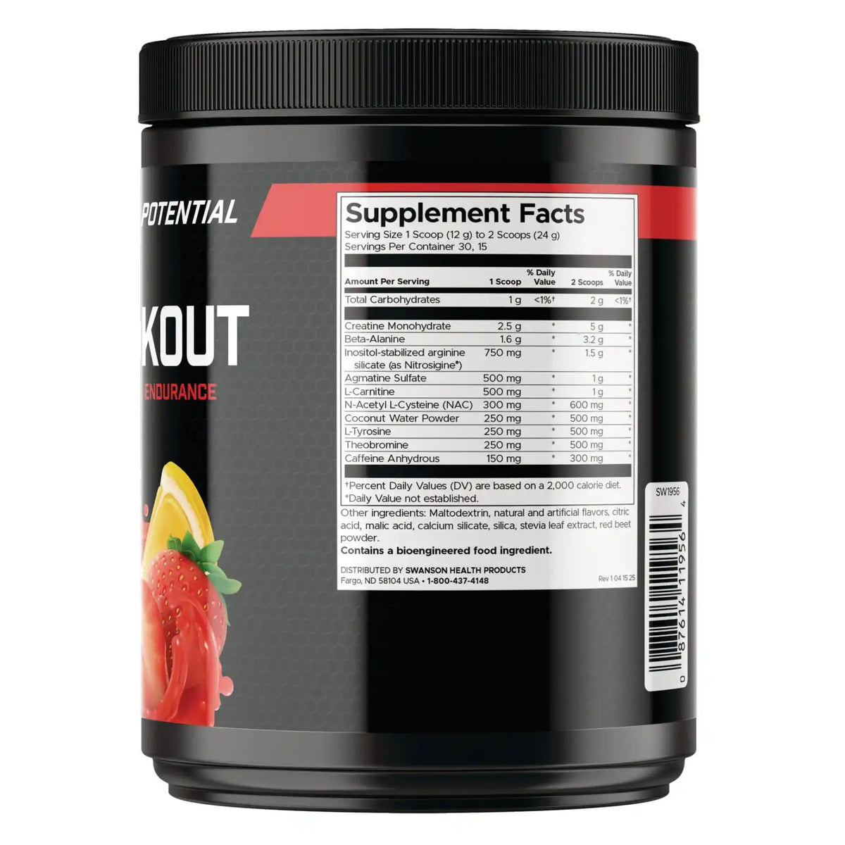 Pre-Workout - Strawberry-Lemonade