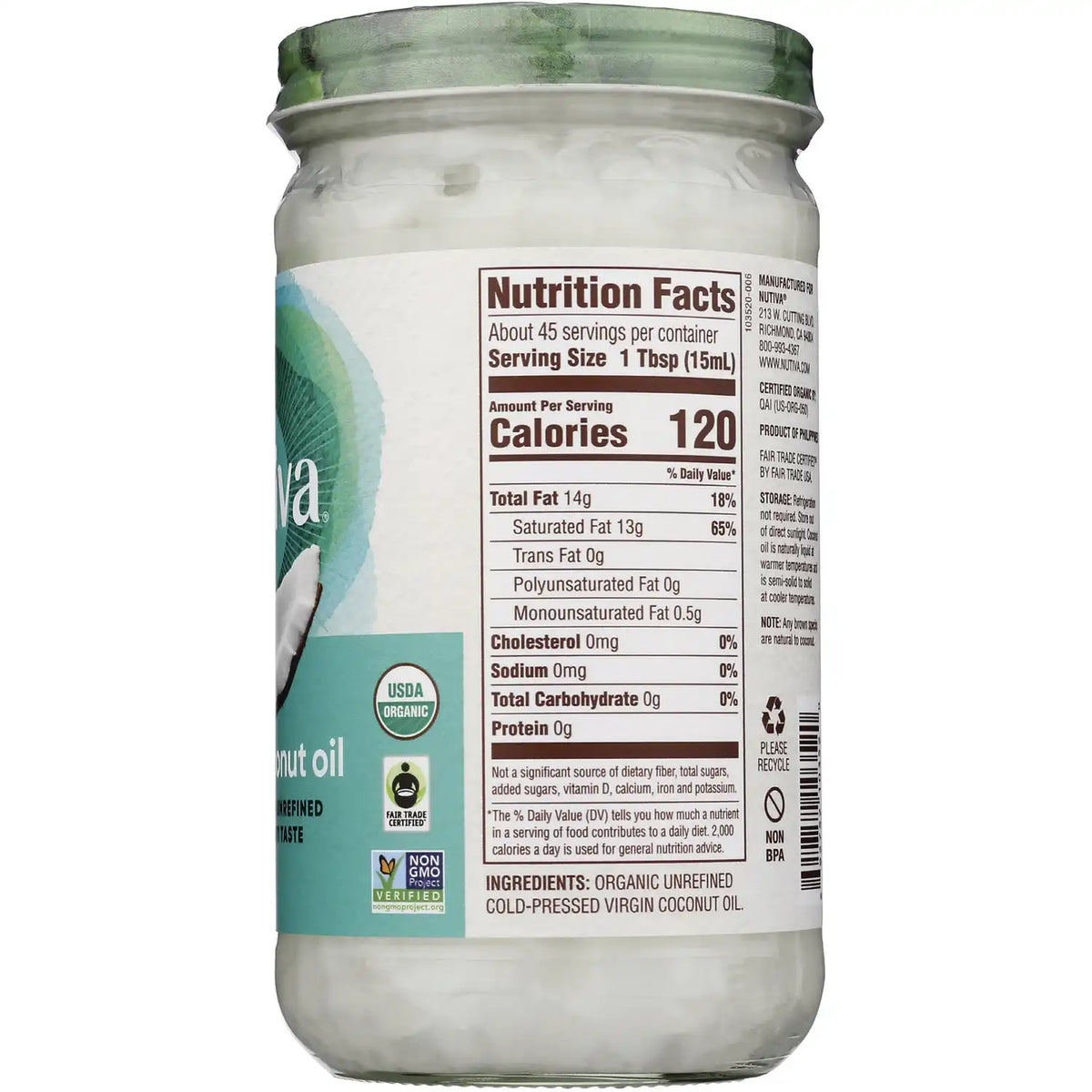 Organic Virgin Coconut Oil