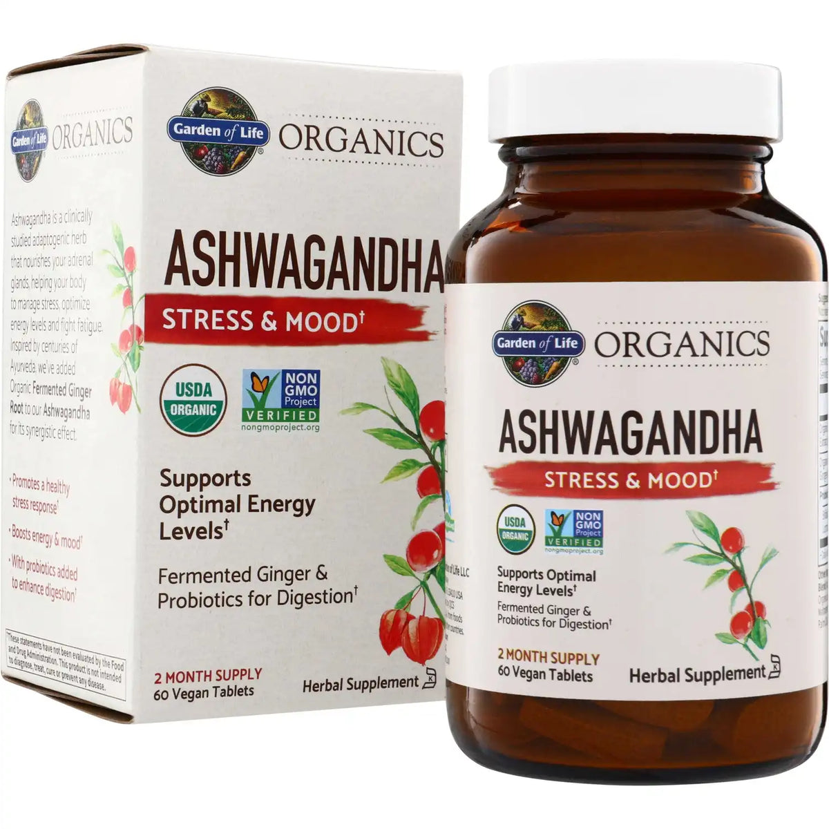 Organics Ashwagandha Stress & Mood