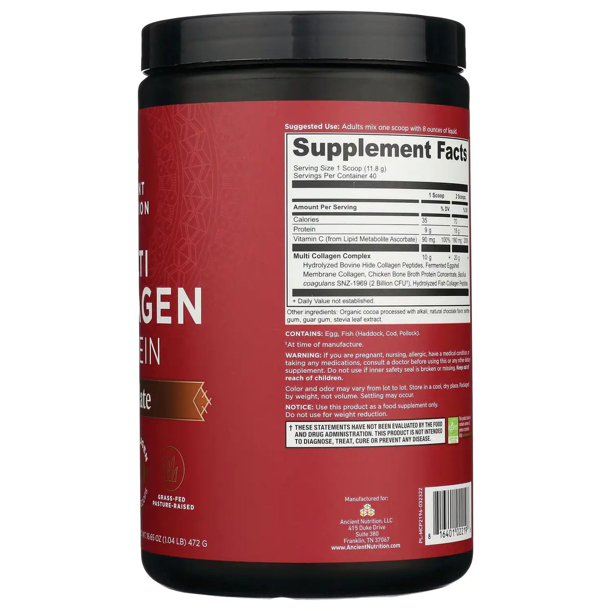 Multi Collagen Protein - Chocolate