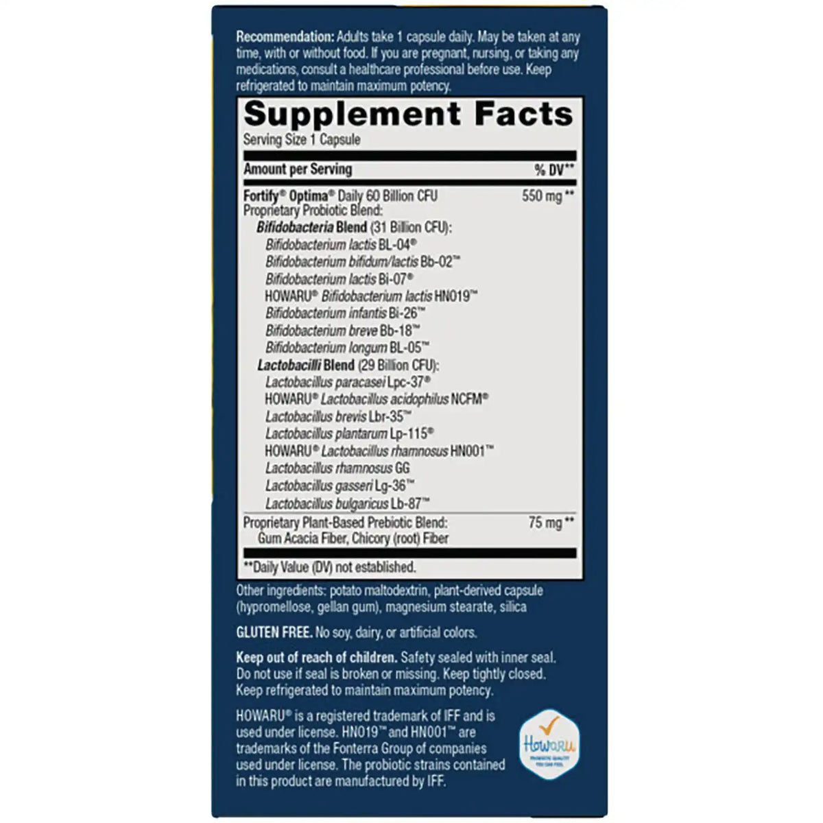Fortify Optima Probiotic