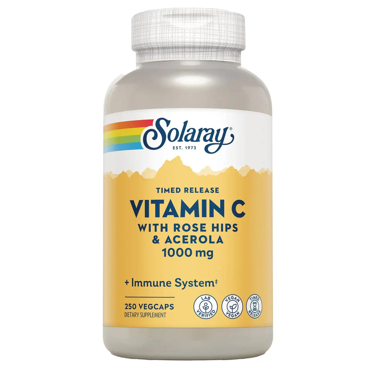 Timed Release Vitamin C with Rose Hips & Acerola