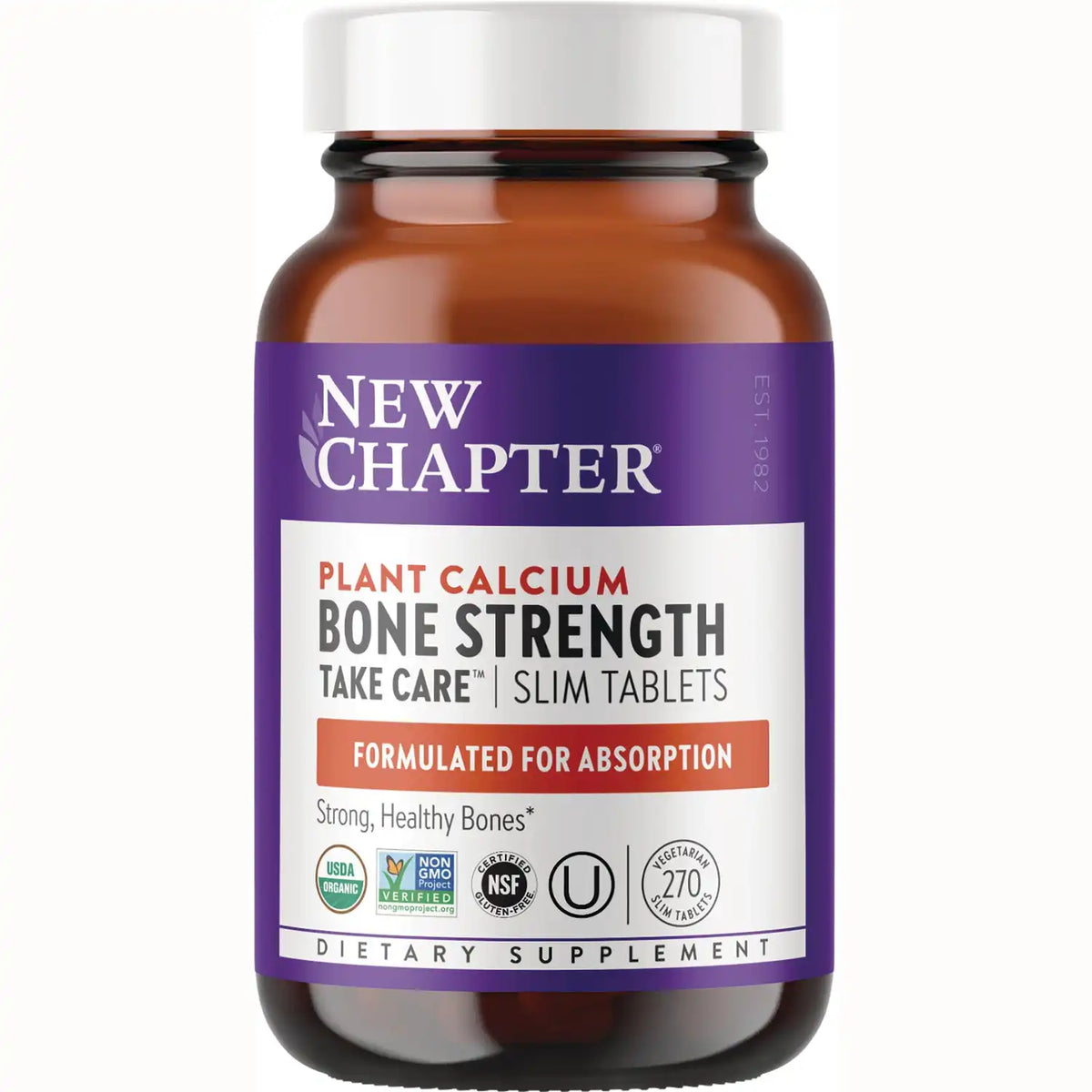 Plant Calcium Bone Strength Take Care - Slim Tablets