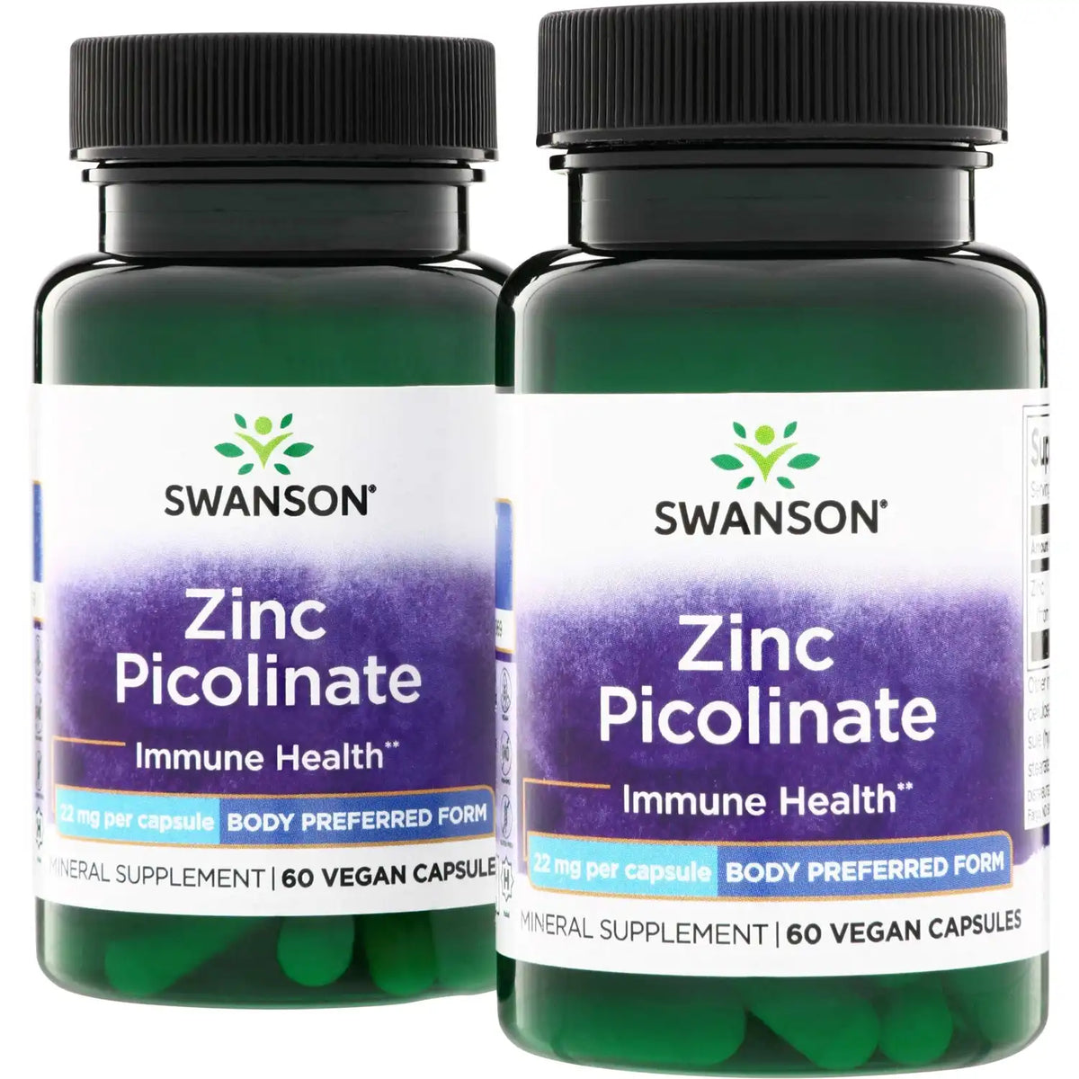Zinc Picolinate - Body Preferred Form - 2 Pack