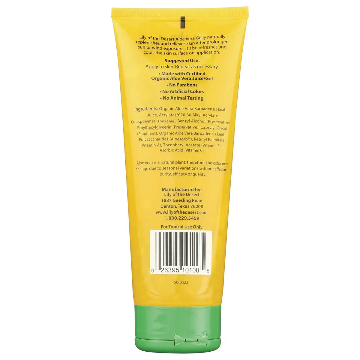 99% Aloe Vera Gelly