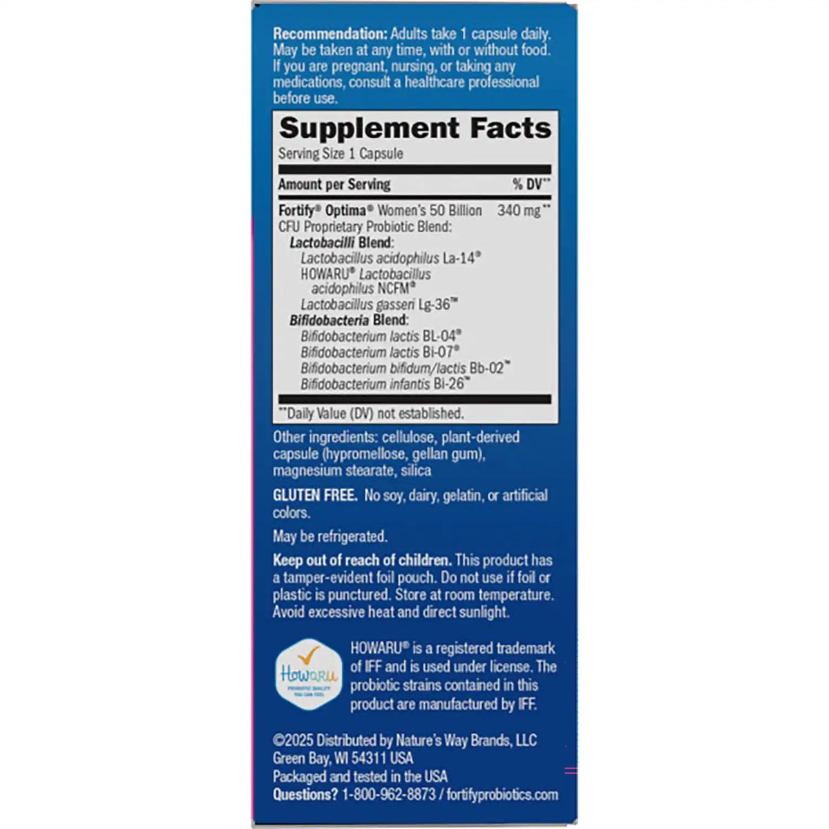 Fortify Optima Advanced Care Women's Probiotic