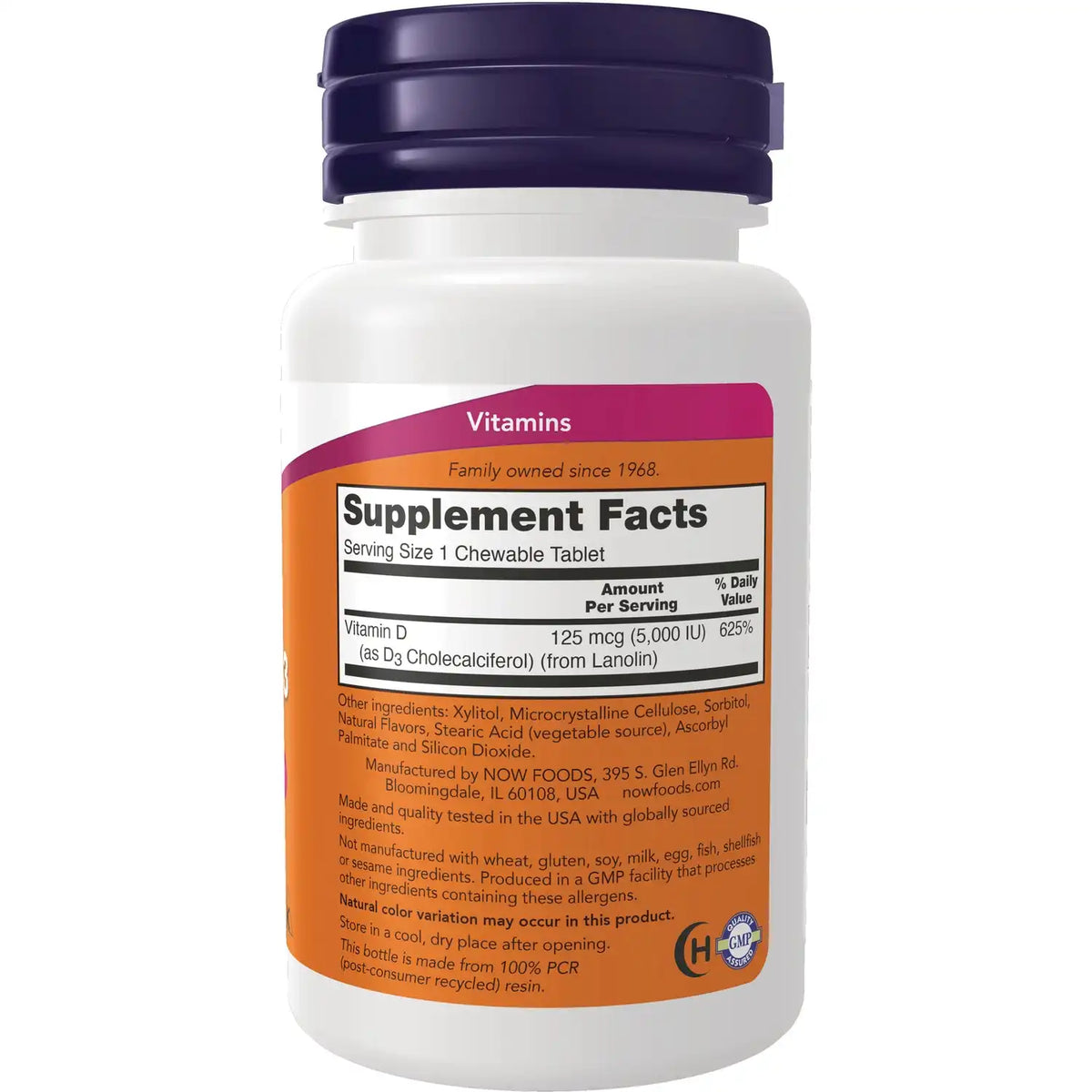 Chewable Vitamin D-3 - Mint