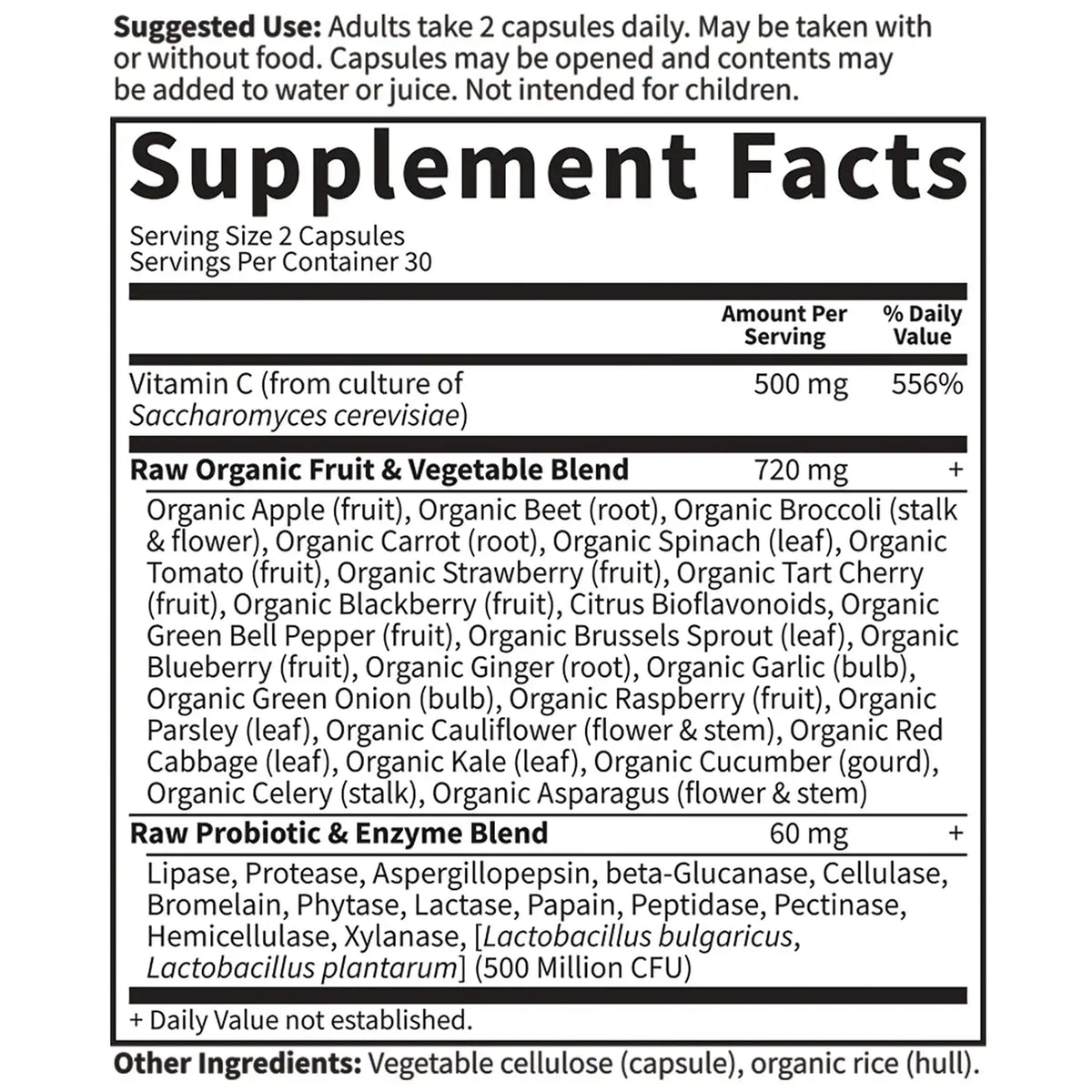 Vitamin Code Raw Vitamin C
