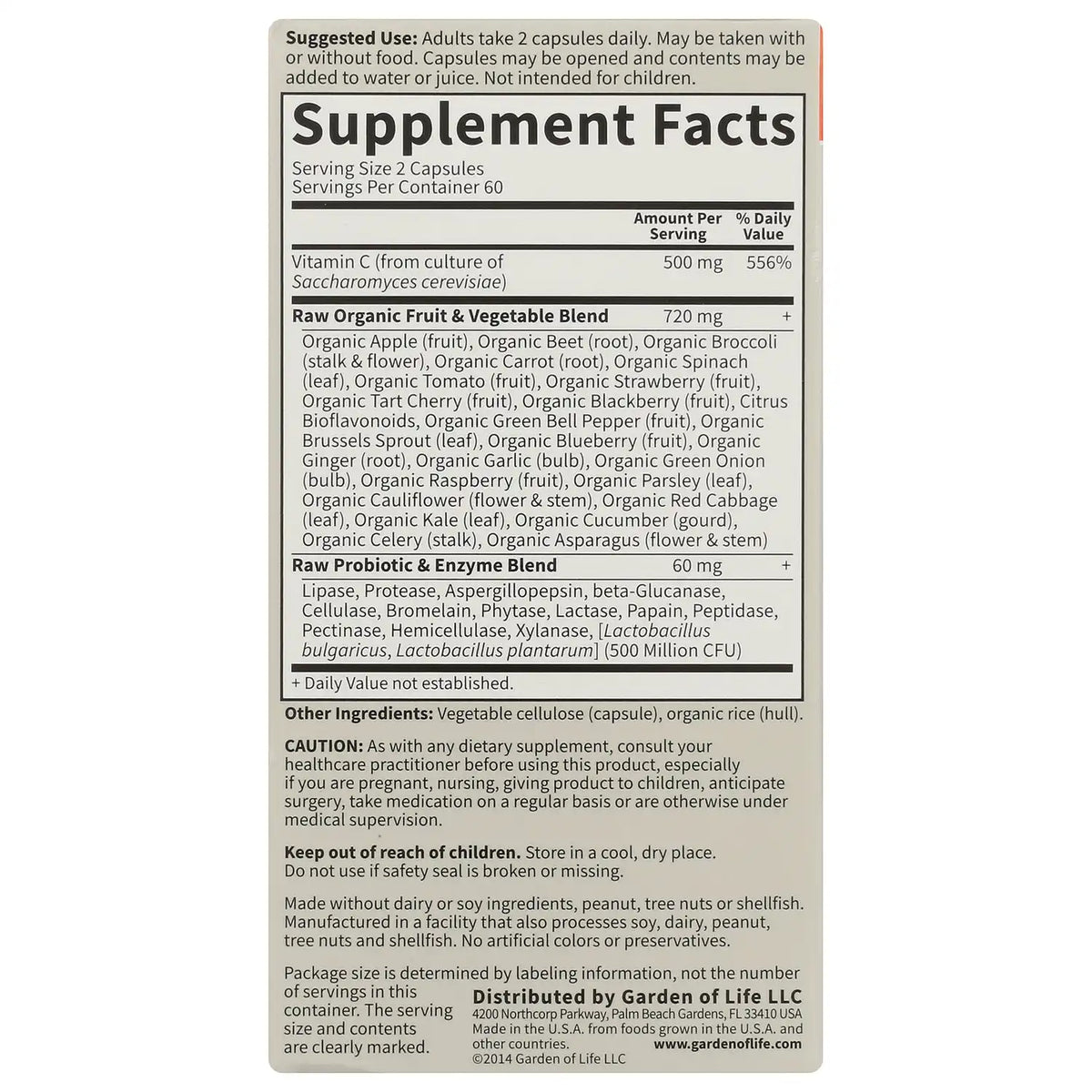 Vitamin Code Raw Vitamin C