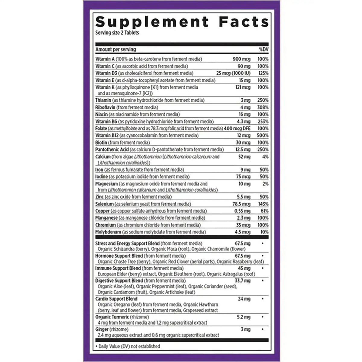 Women's Advanced Multivitamin