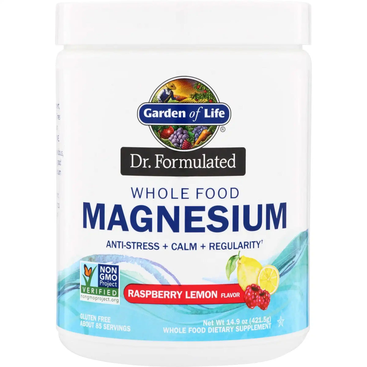 Dr. Formulated Whole Food Magnesium - Raspberry Lemon