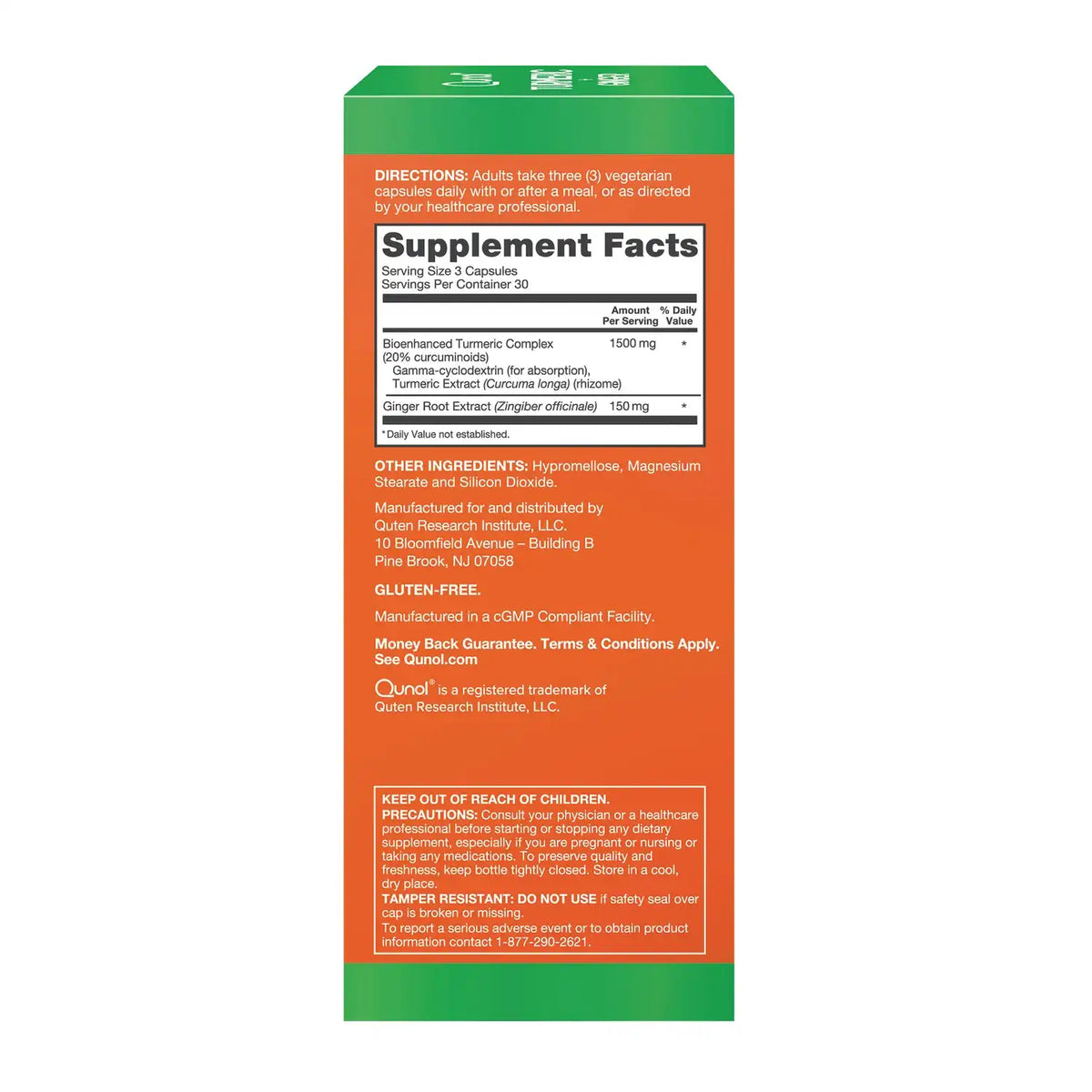 Turmeric + Ginger 1650 mg