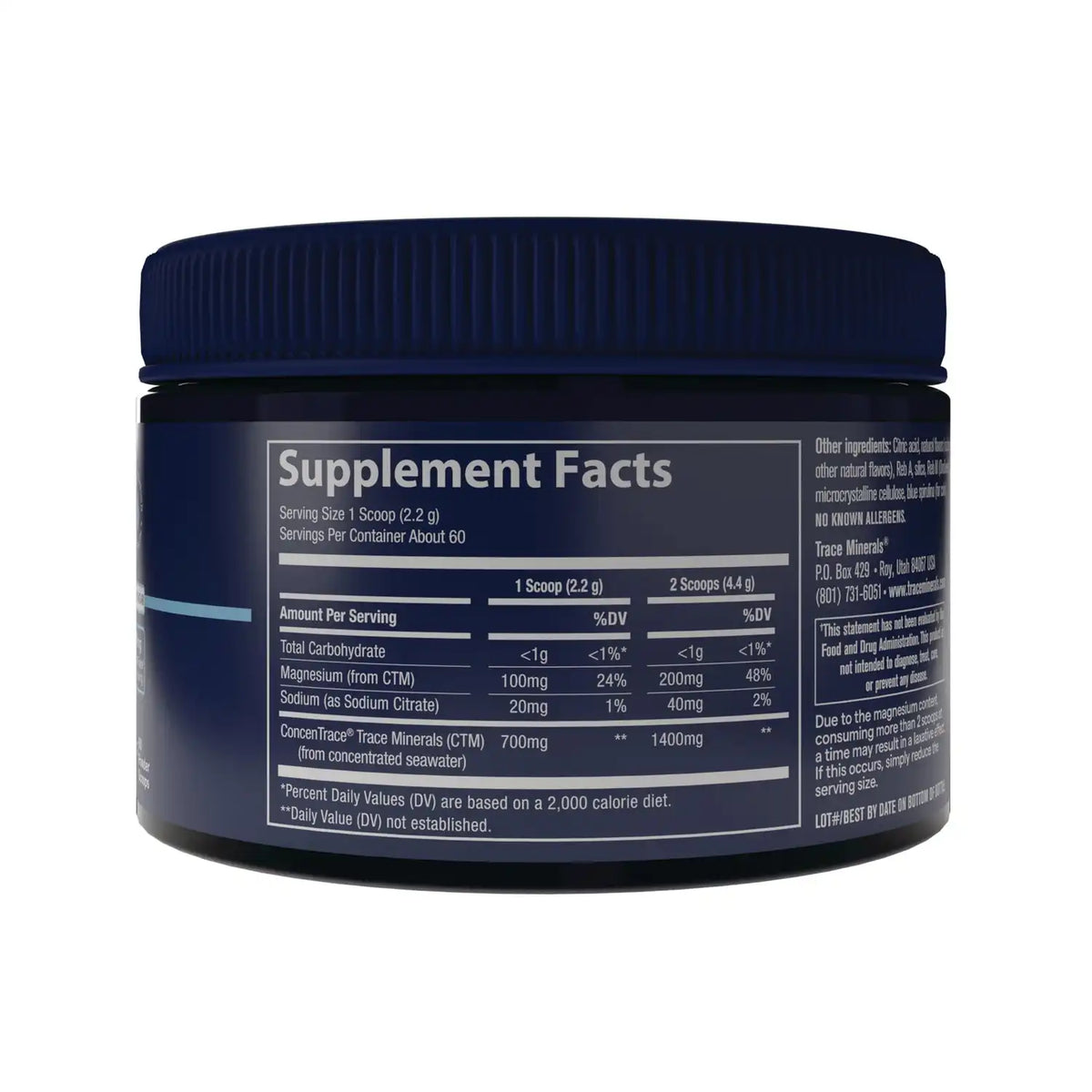 ConcenTrace Daily Mineral Powder - Blue Raspberry
