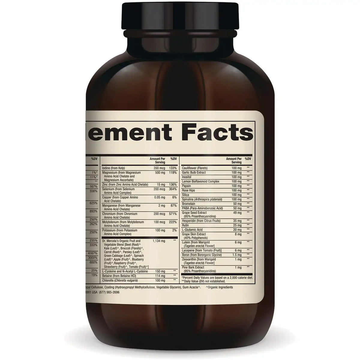 Whole-Food Complex with added Multivitamin plus Vital Minerals