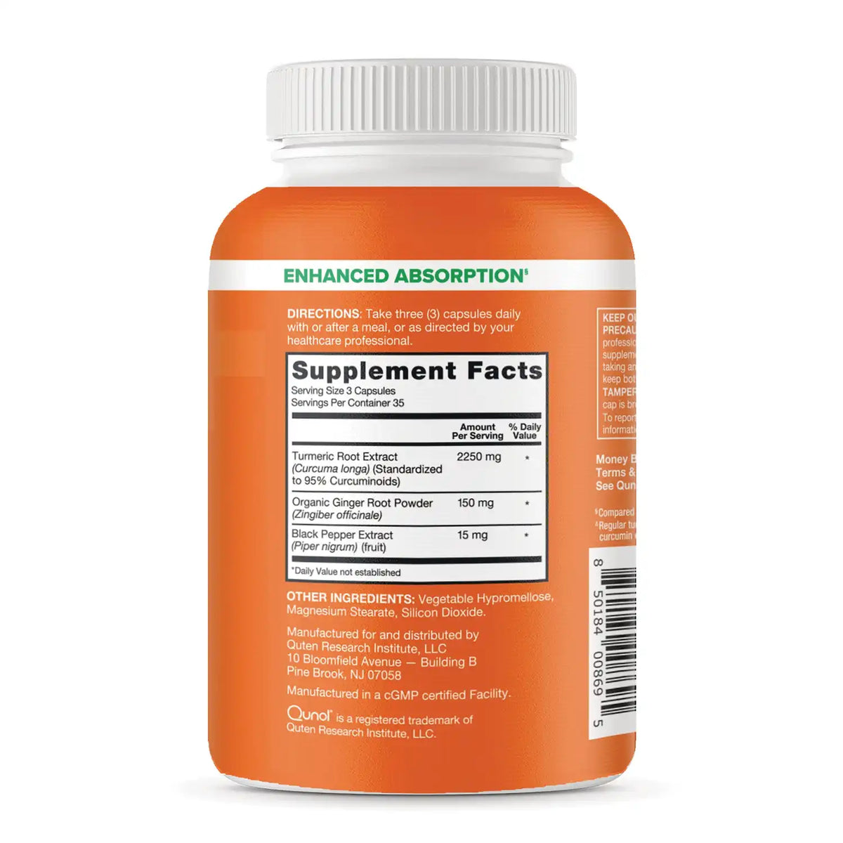 Turmeric + Ginger 2400 mg