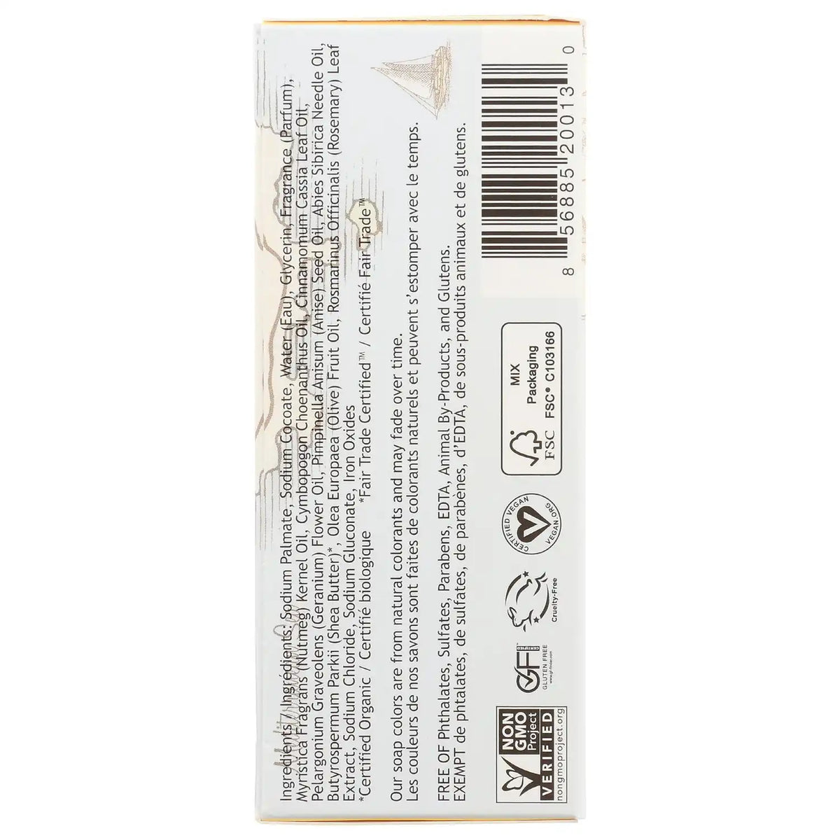 Triple Milled Soap - Sweet Almond