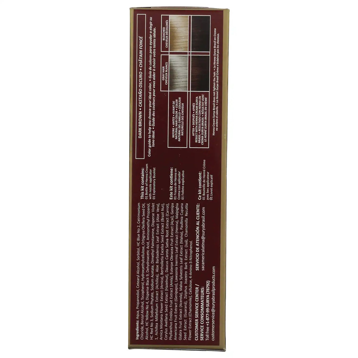 Henna Cream - Dark Brown