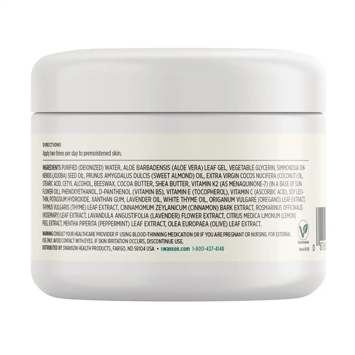 Vitamin K Cream with Menaquinone-7