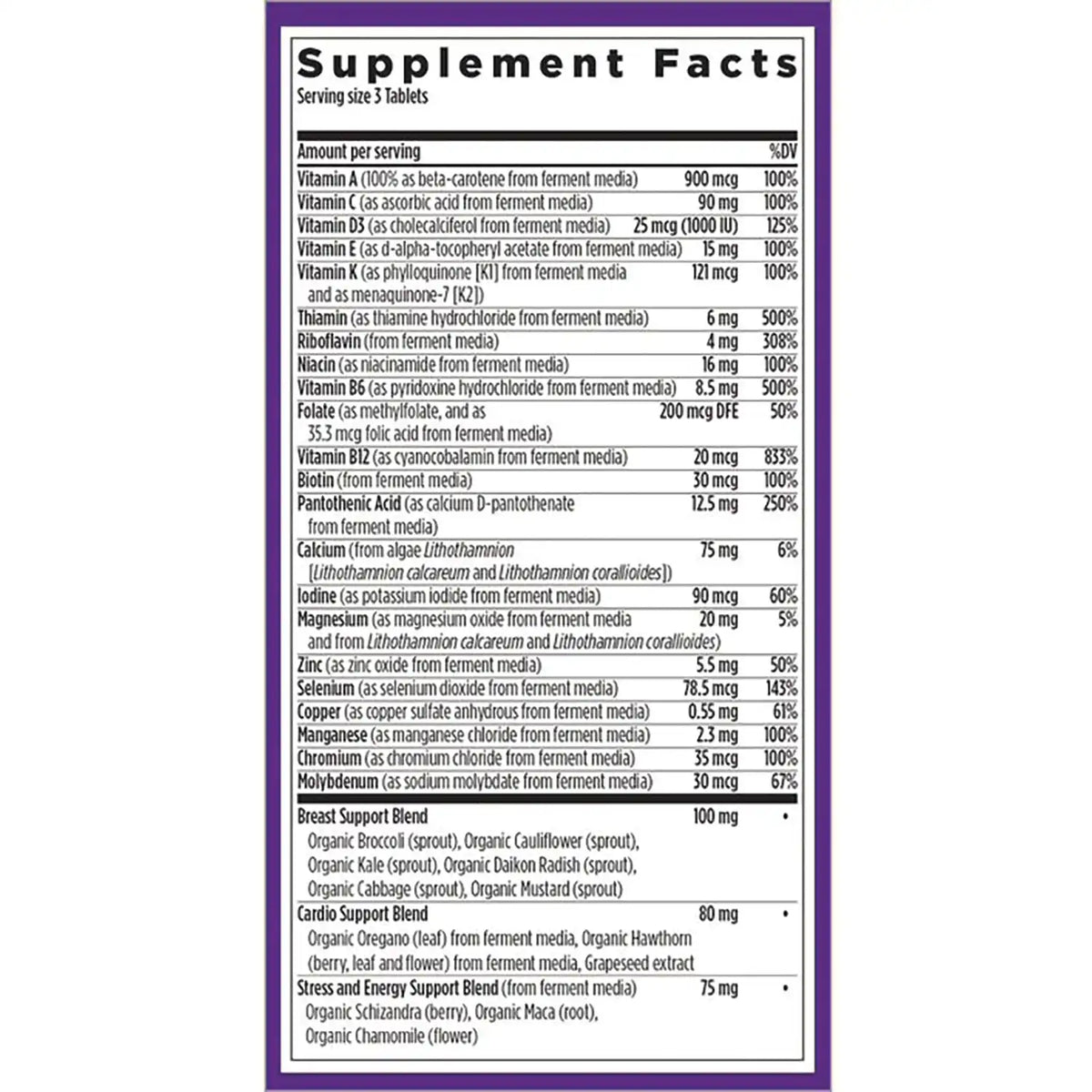 Women's Advanced Multivitamin 40+