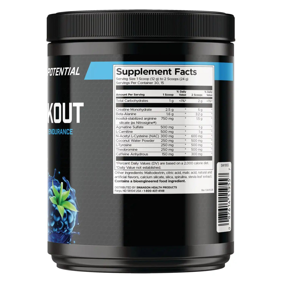 Pre-Workout - Blue Raspberry