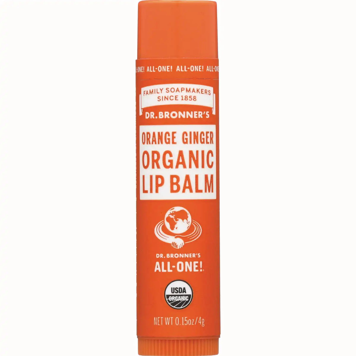 Orange Ginger Organic Lip Balm