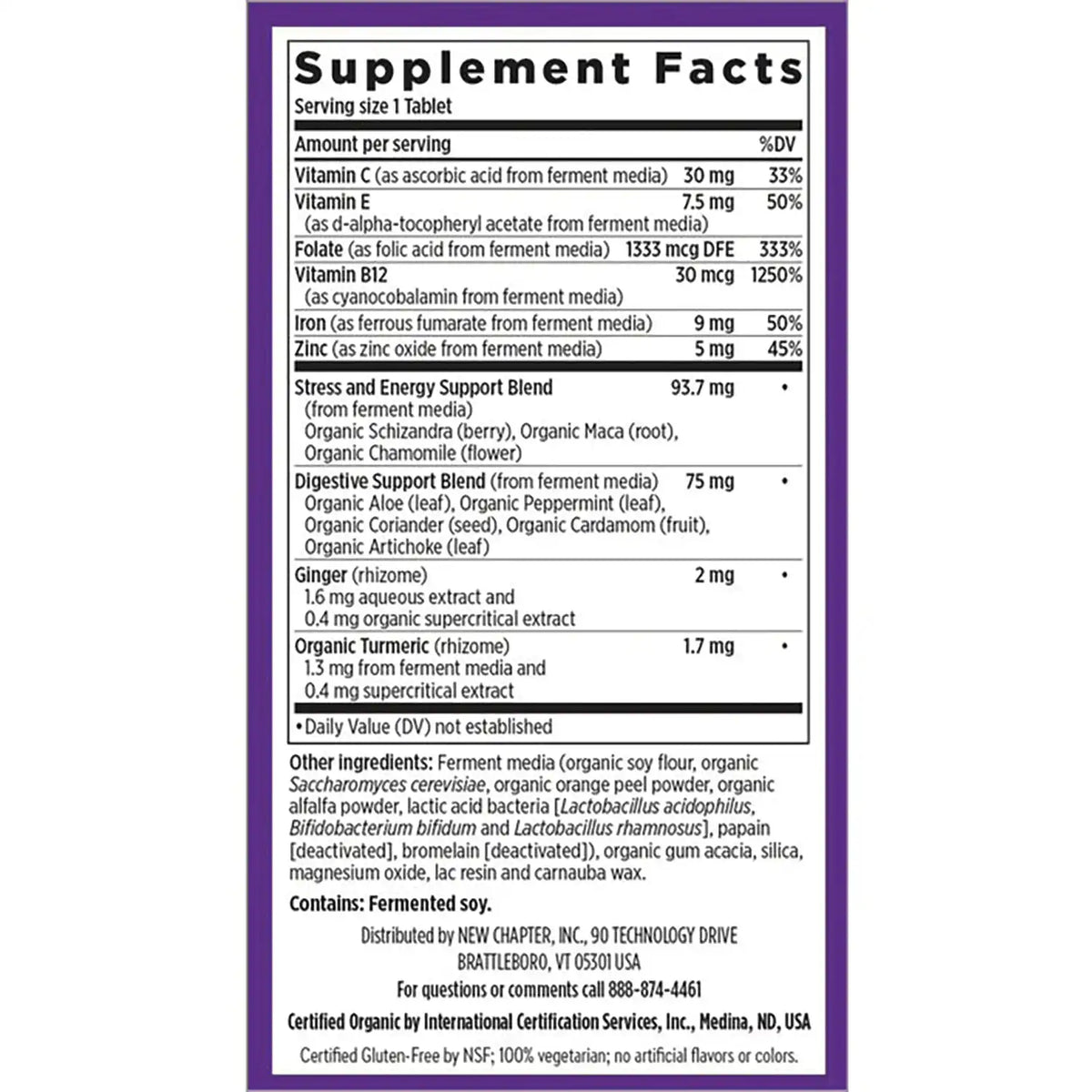 Fermented Iron Complex