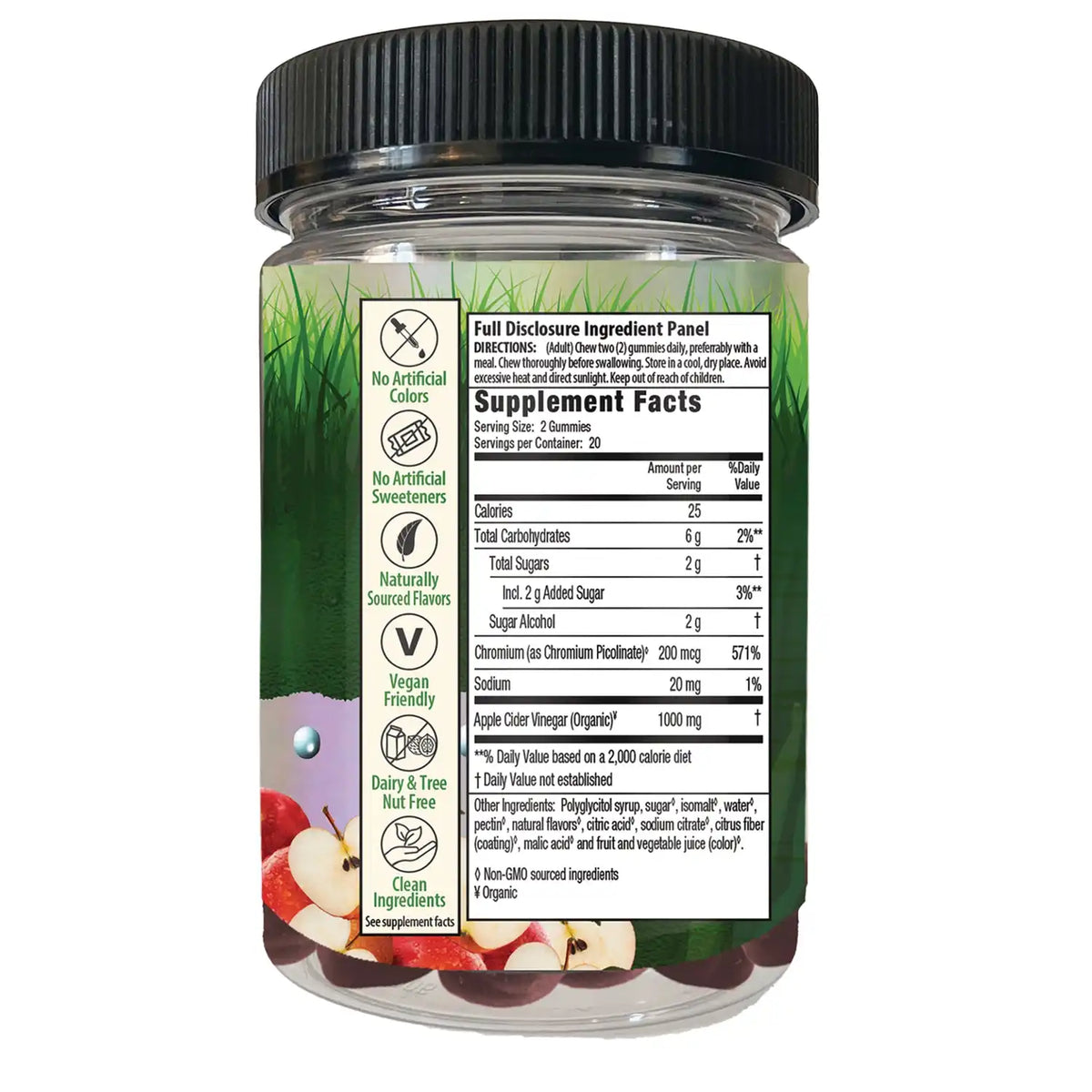 Apple Cider Vinegar + Metabolism Gummies - Apple