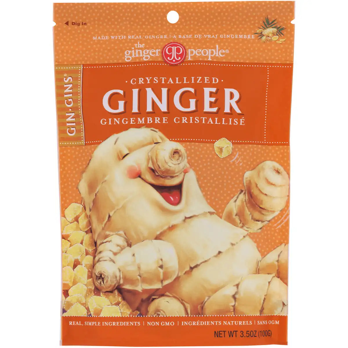 Crystallized Ginger - Gin-Gins